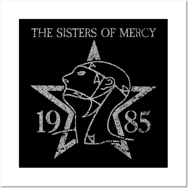 1985 / The Sisters Of Mercy Wall Art by alselinos